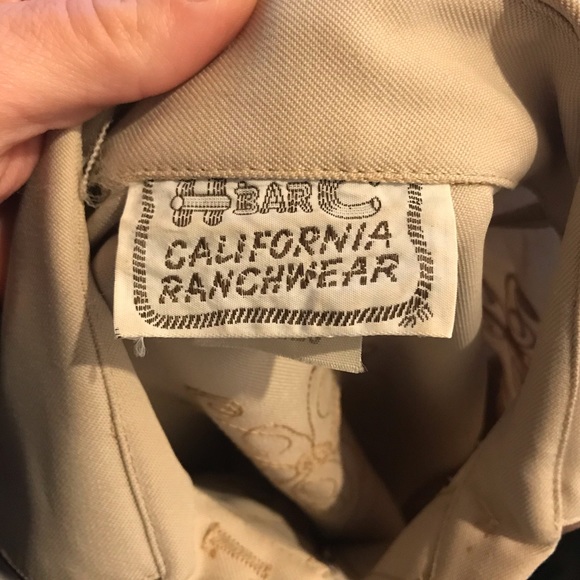 1960’s H Bar C Cali Ranchwear Rodeo Western Top - Picture 3 of 9